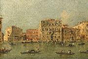 Francesco Guardi View of the Palazzo Loredan dell'Ambasciatore on the Grand Canal oil painting artist